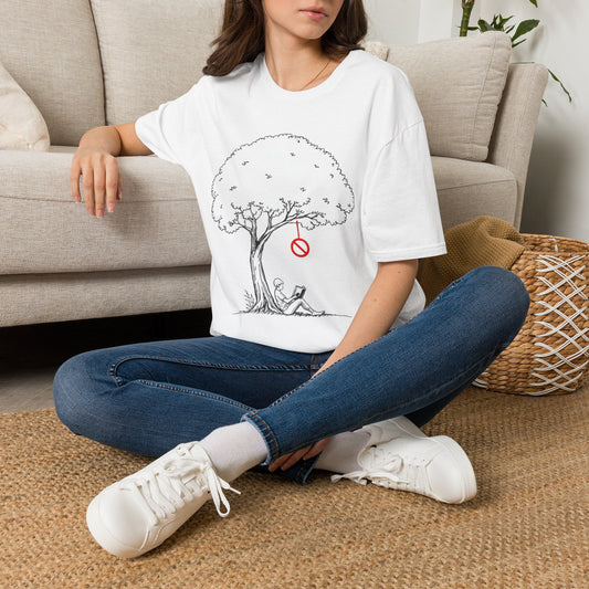 Relaxing Tree Swing Illustration Tee
