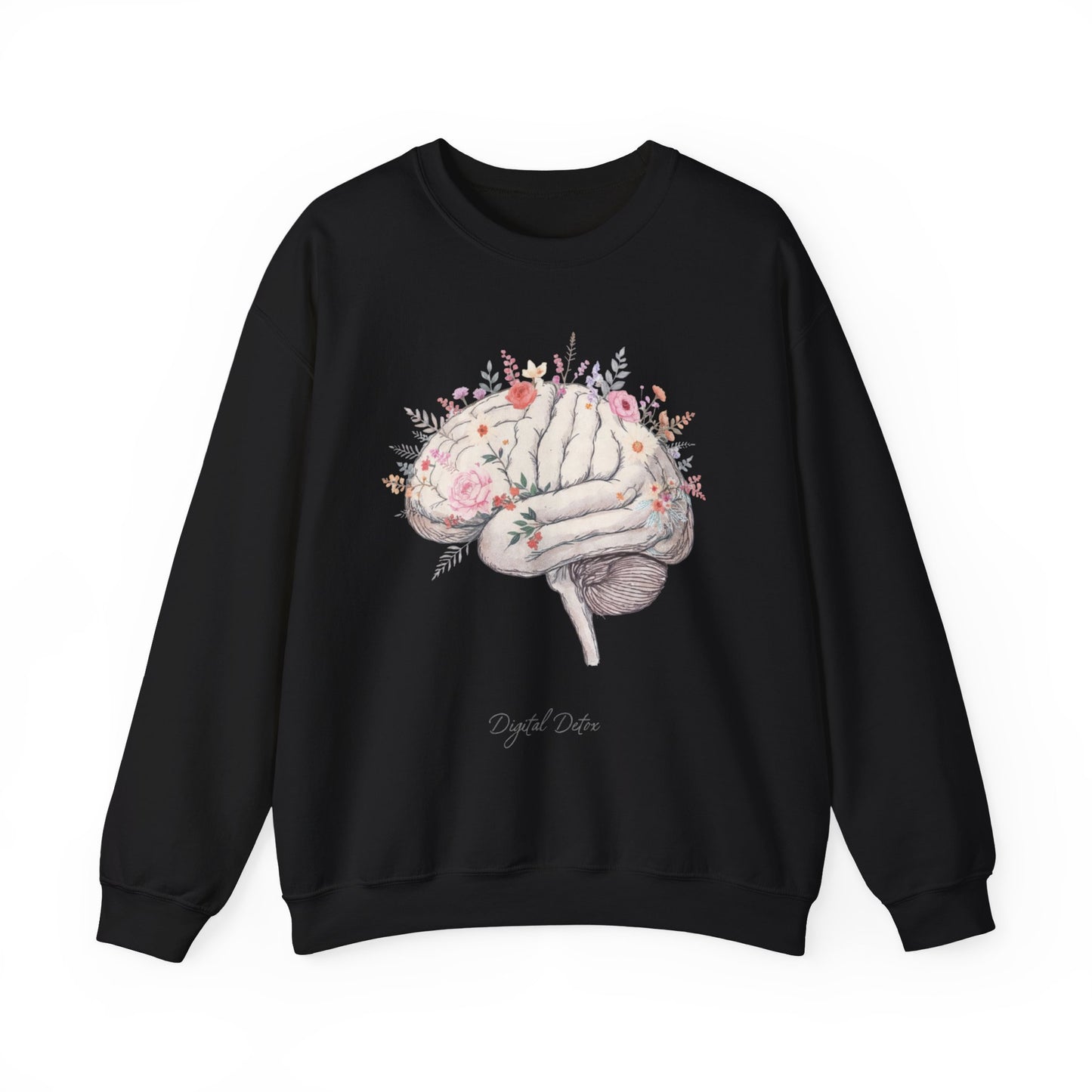 Digital Detox - Brain Floral