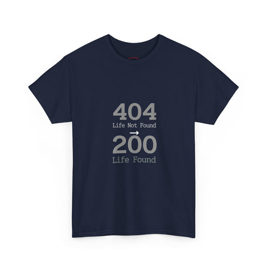 404 Life Not Found -> 200 Life Found
