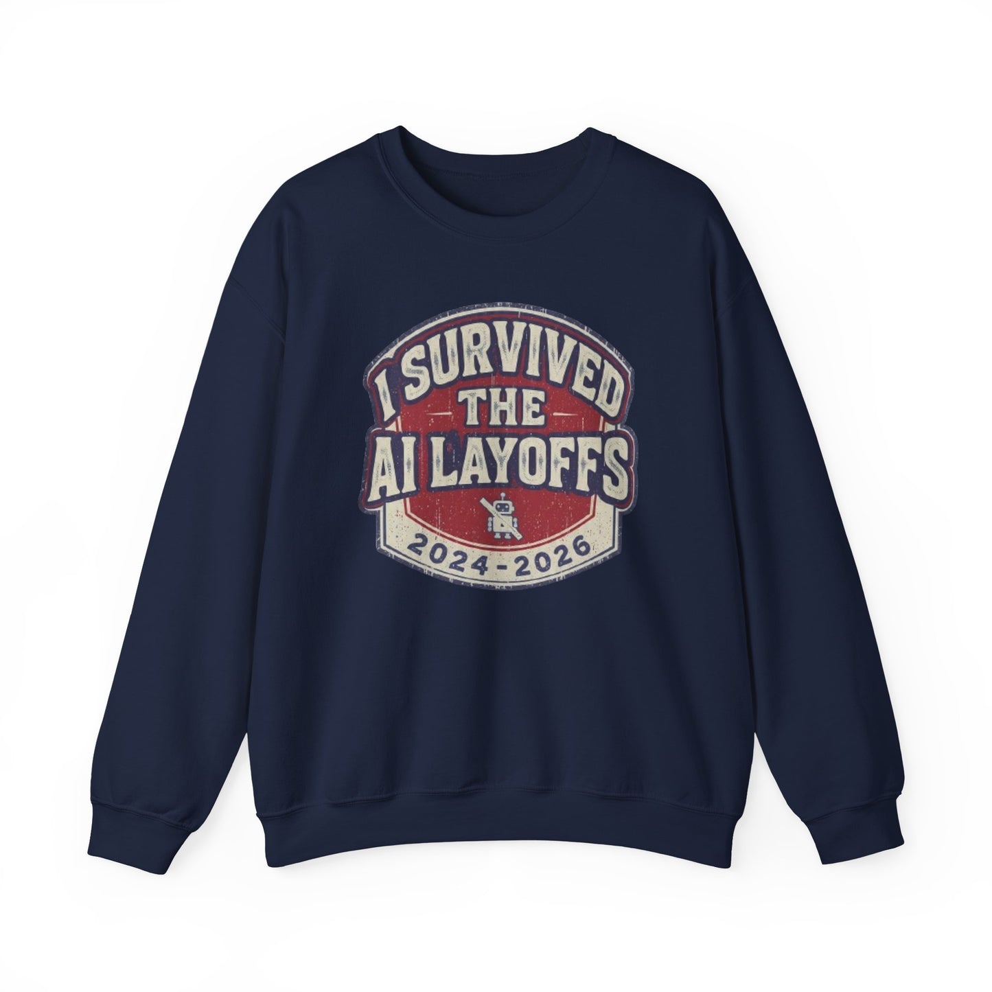 Survived the AI Layoffs Crewneck