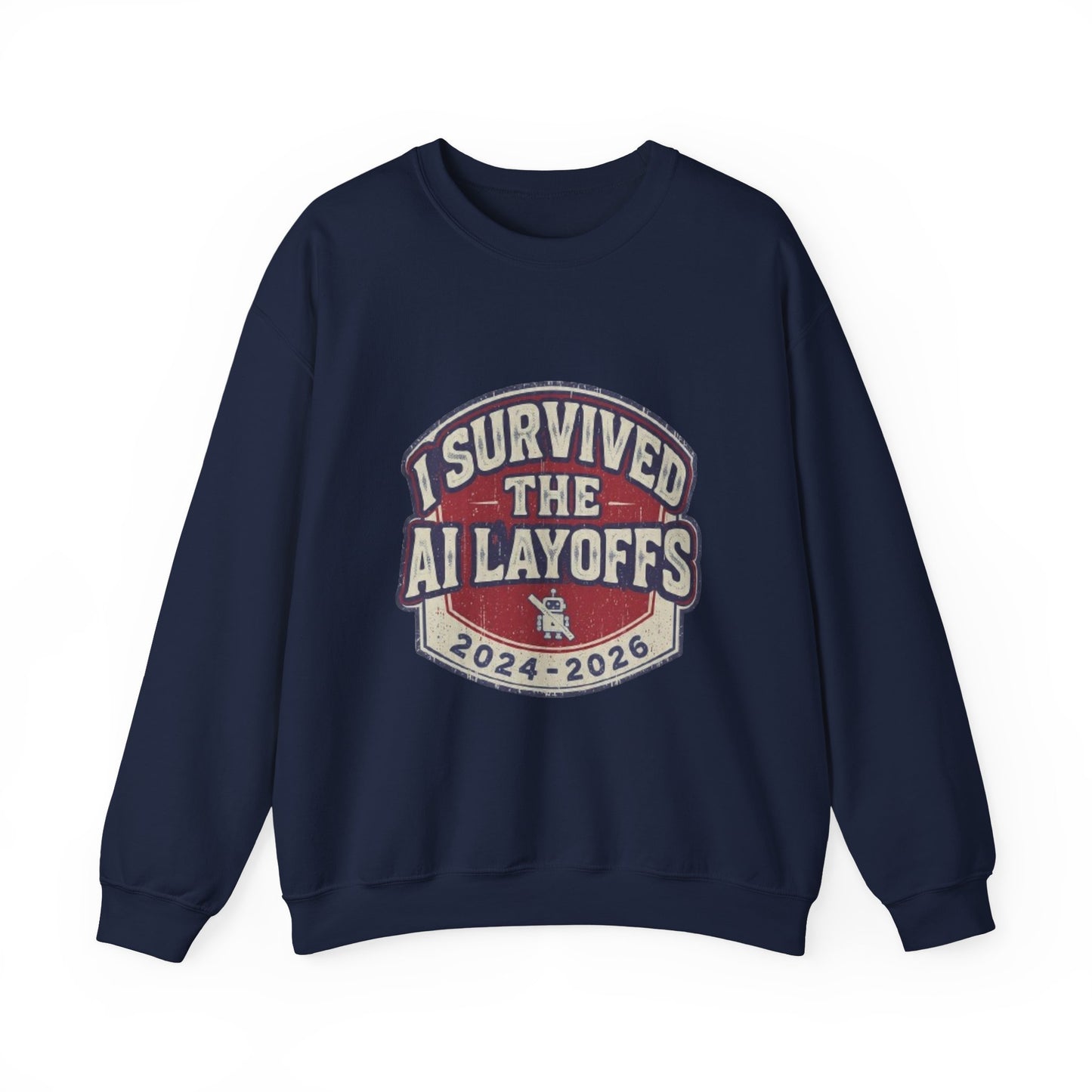 Survived the AI Layoffs Crewneck