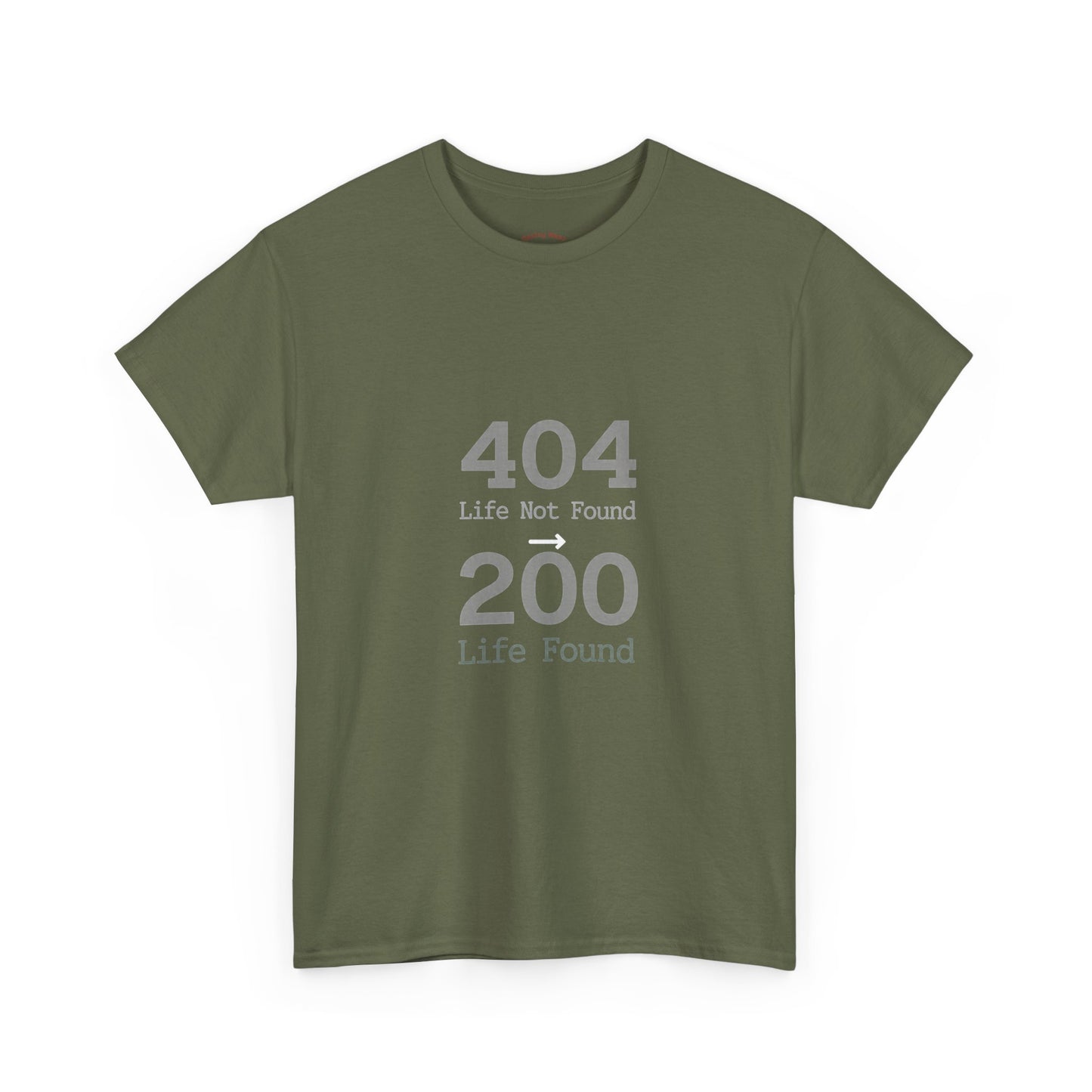 404 Life Not Found -> 200 Life Found