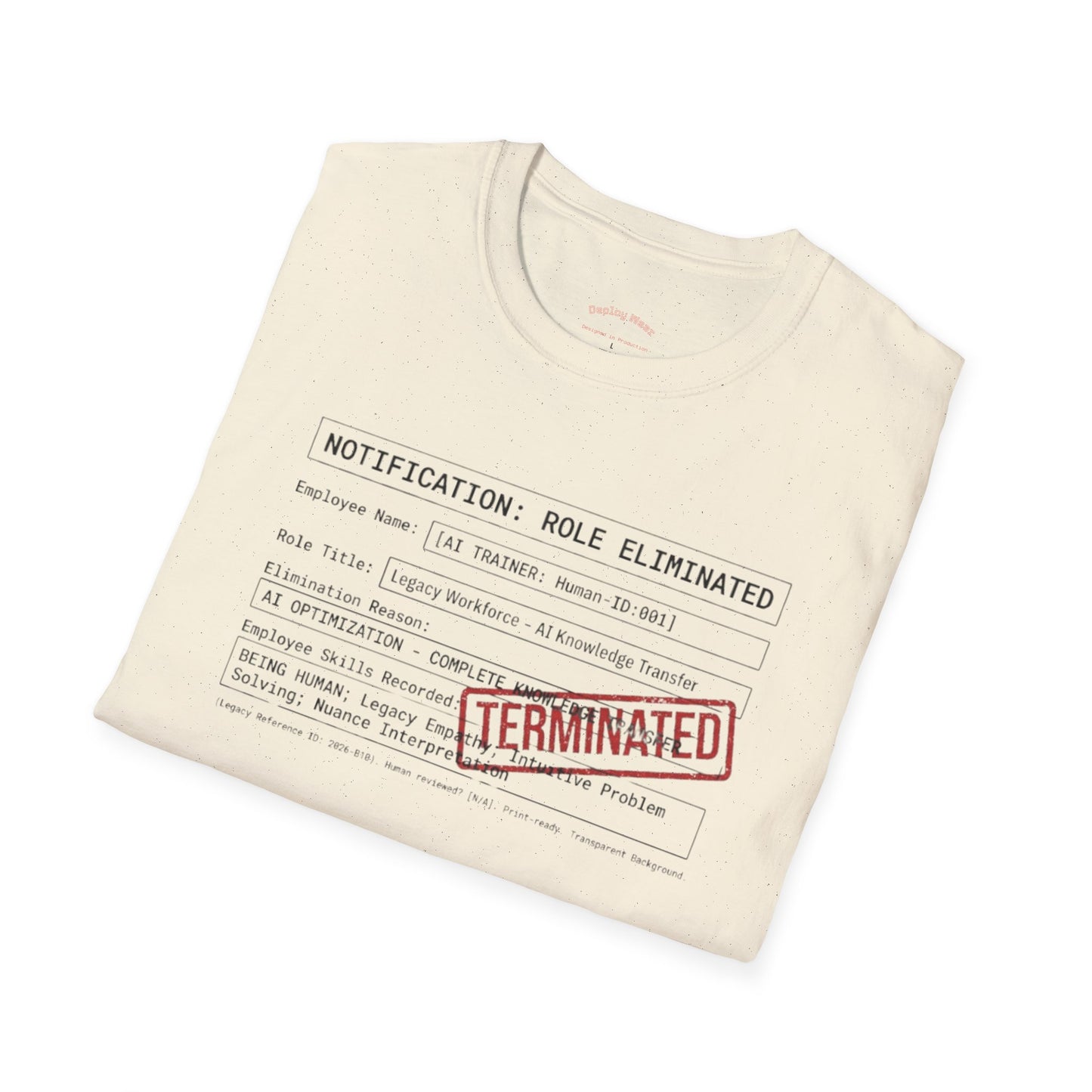 Notification: Role Eliminated