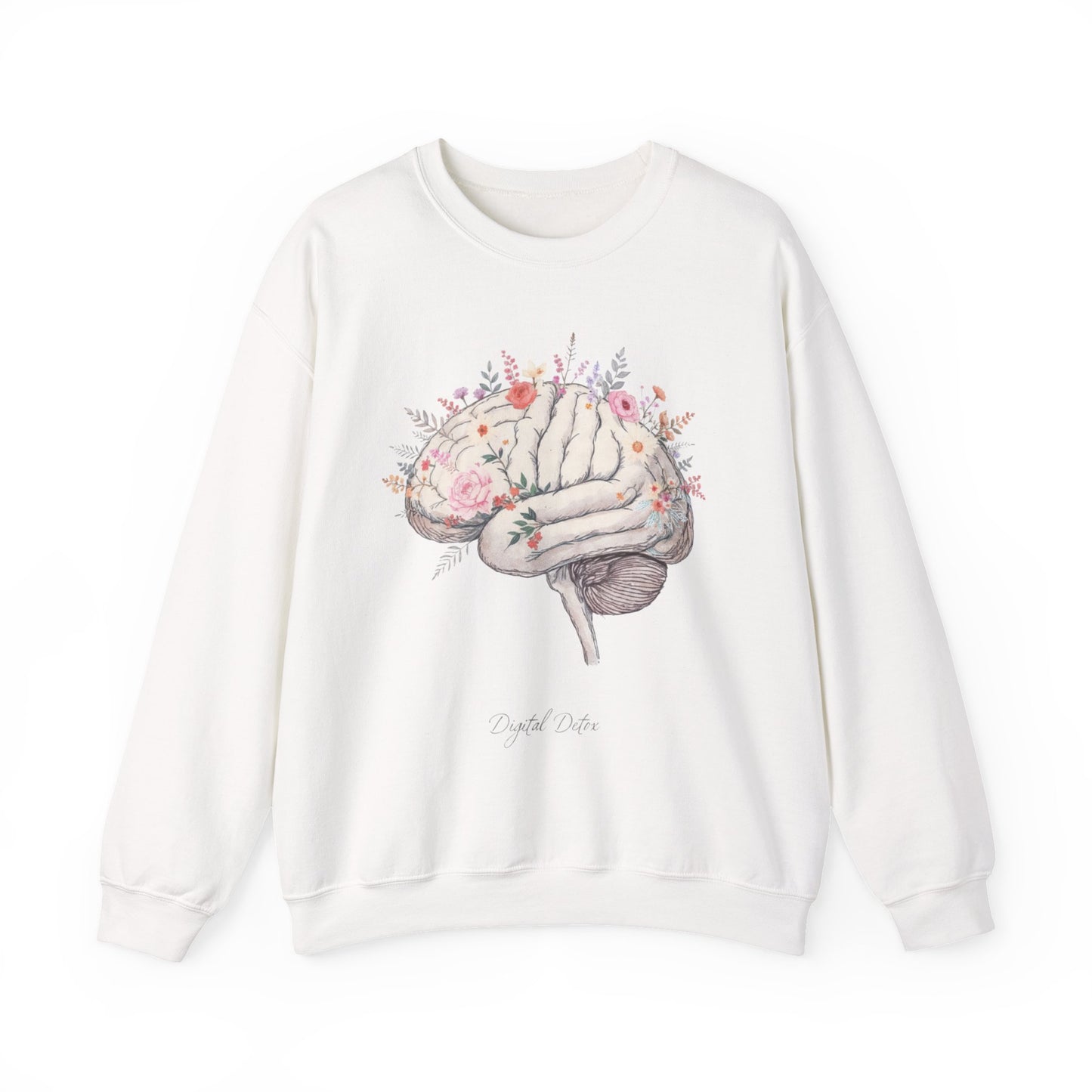 Digital Detox - Brain Floral