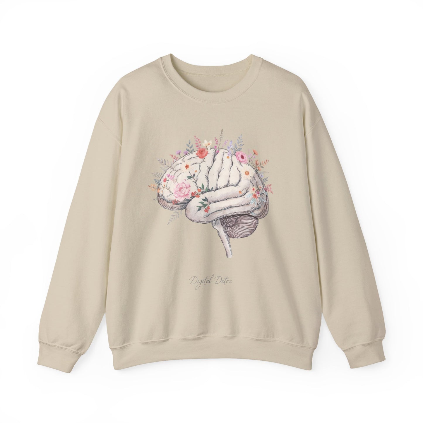 Digital Detox - Brain Floral